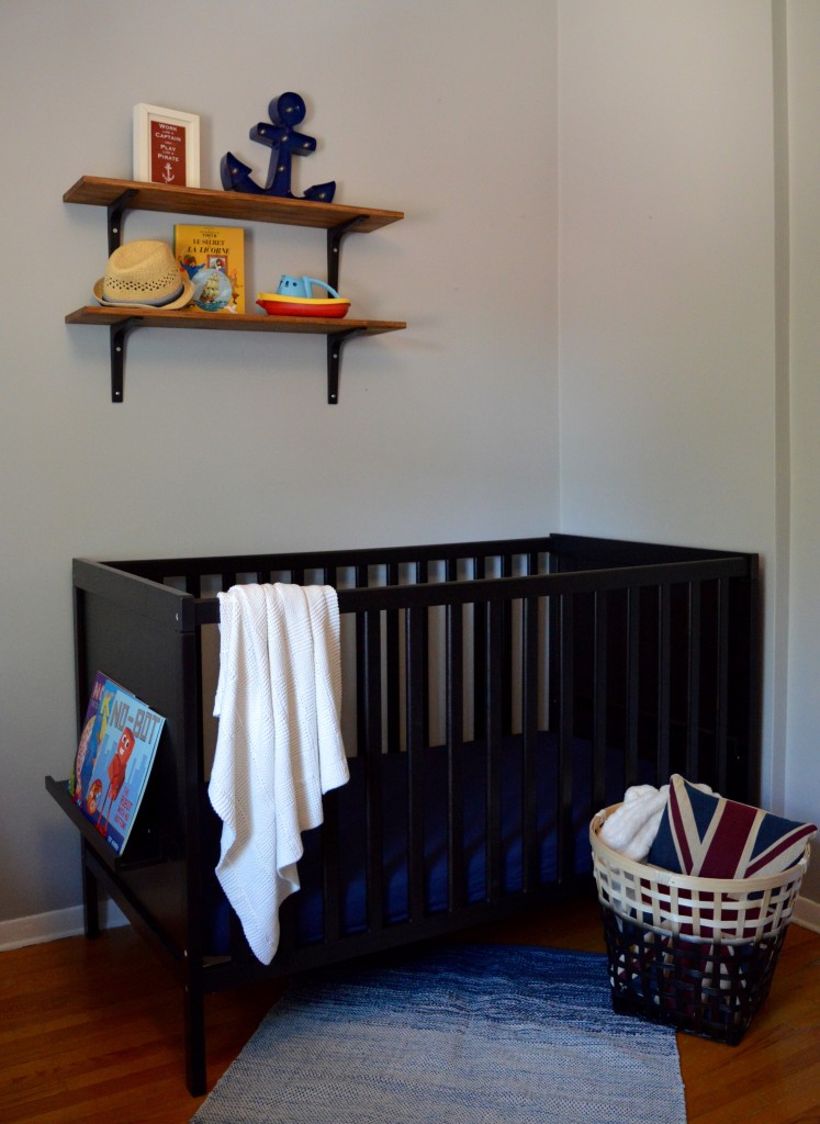 boy nautical nursery ikea crib cot