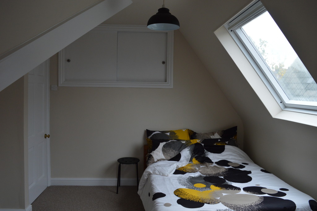 after brixton london flat bedroom