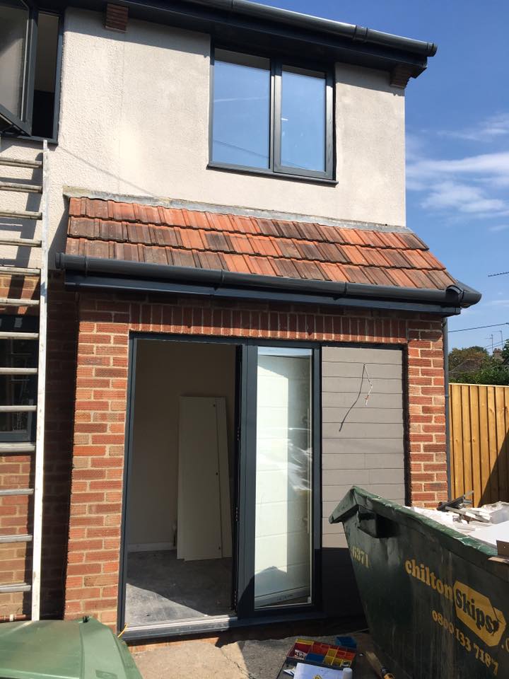 House exterior Sandtex plymouth grey