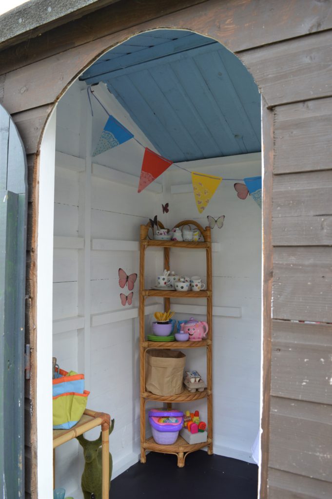 Garden shed playhouse