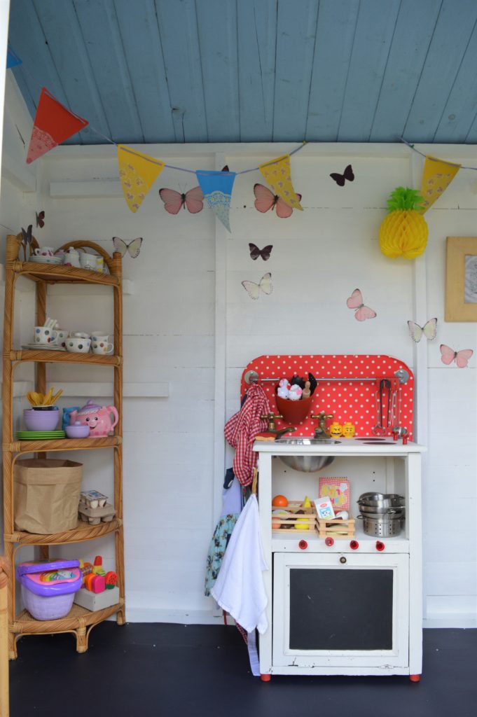 Garden shed playhouse