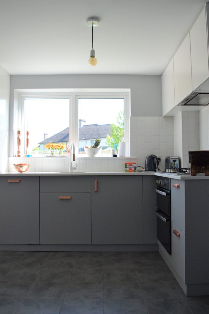 VEDDINGE grey kitchen