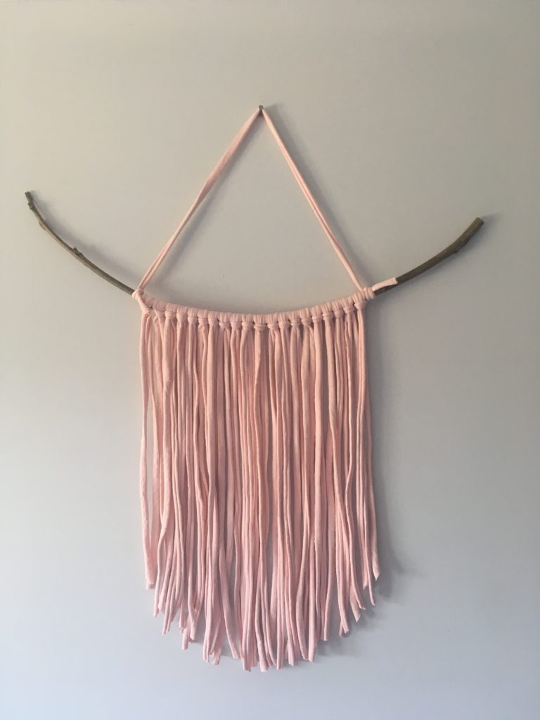 macramé wall hanging