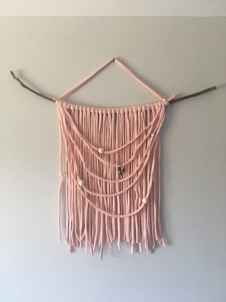 macramé wall hanging