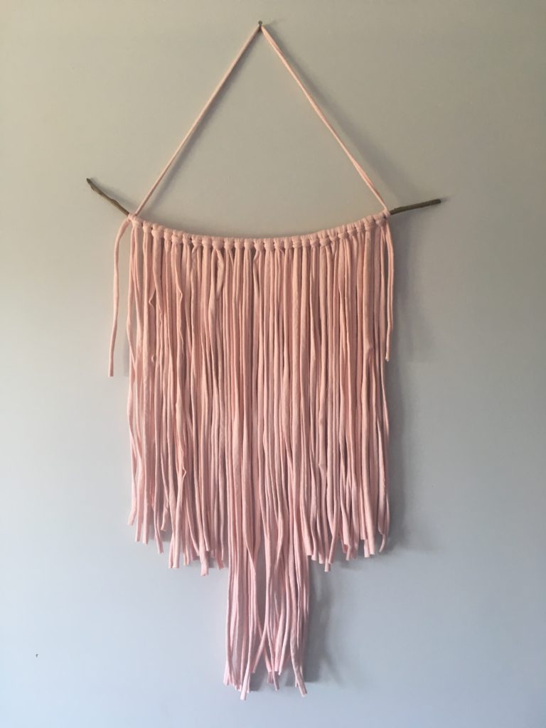 macramé wall hanging