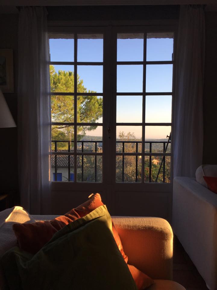 French house Sitting room window