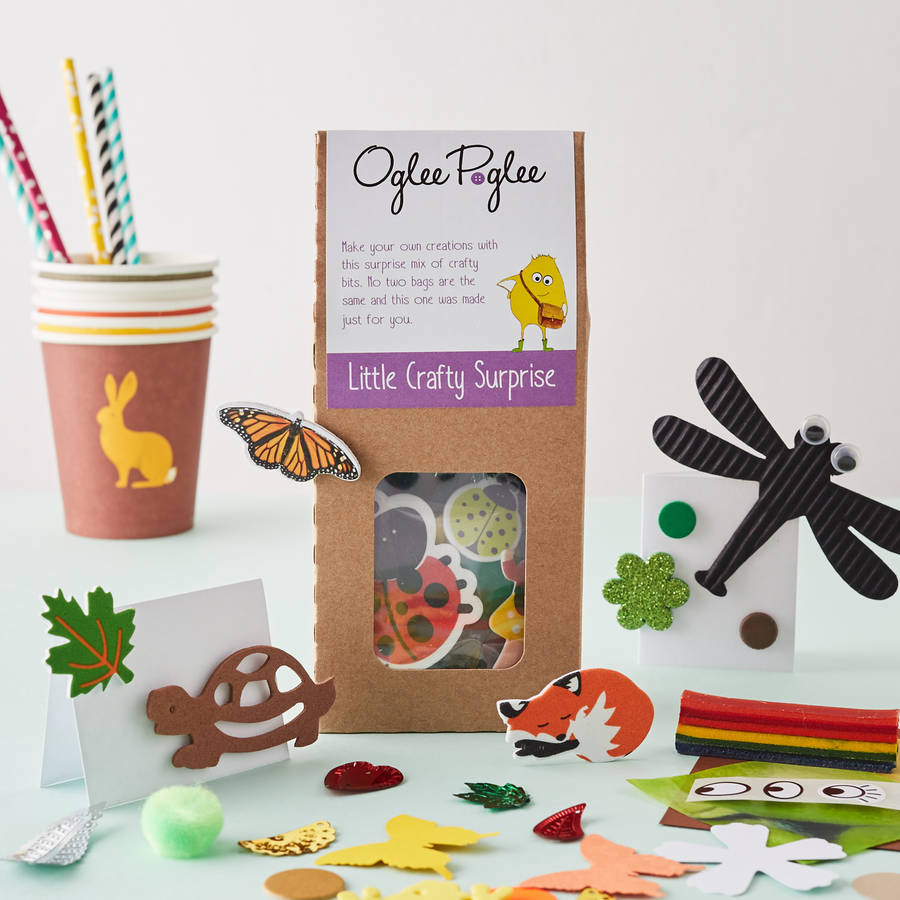 Oglee Poglee woodland craft party bag