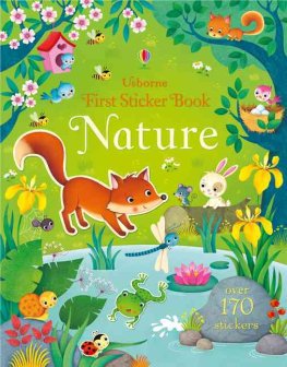 Usborne First Sticker Book Nature