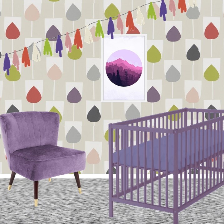 Pantone Ultra Violet Nursery