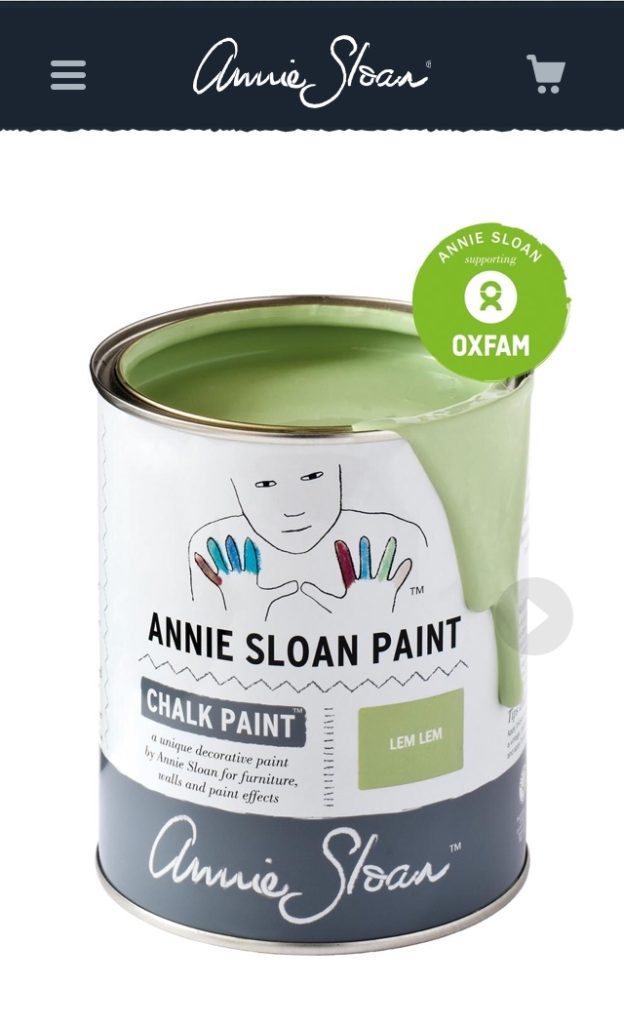 Annie Sloan Lem Lem Oxfam Chalk paint