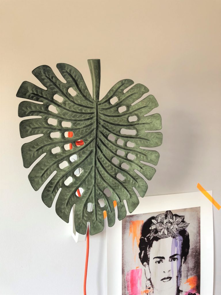 Sugru monstera ikea hack light