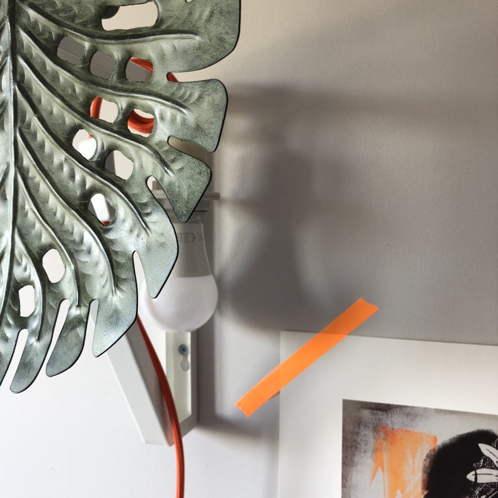 Sugru monstera ikea hack light