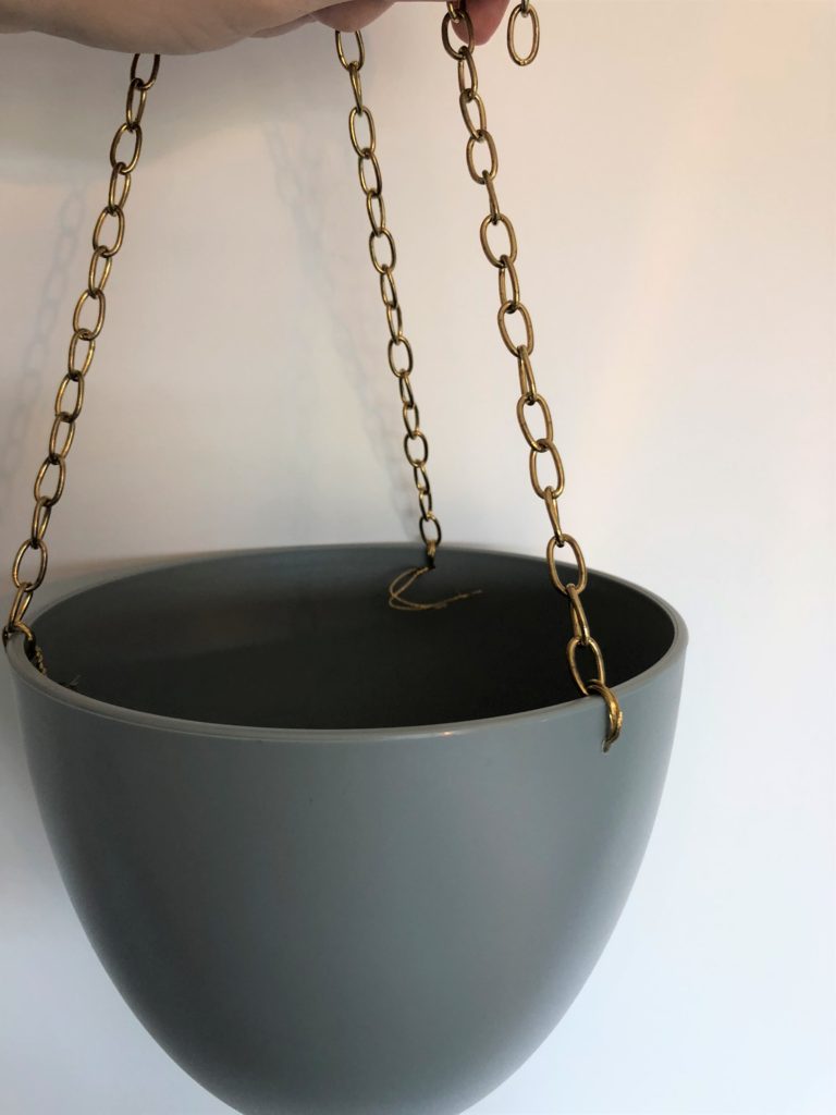 hanging plant pot hack