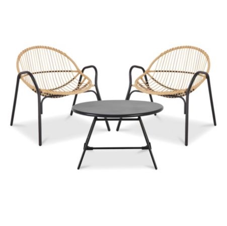 B&Q CUBA 2 SEATER COFFEE SET