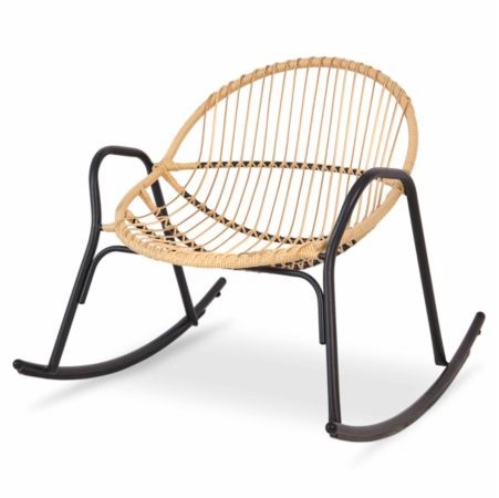 B&Q CUBA RATTAN ROCKING CHAIR