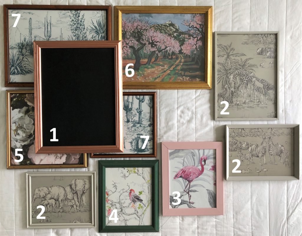 Picture frame upcycle