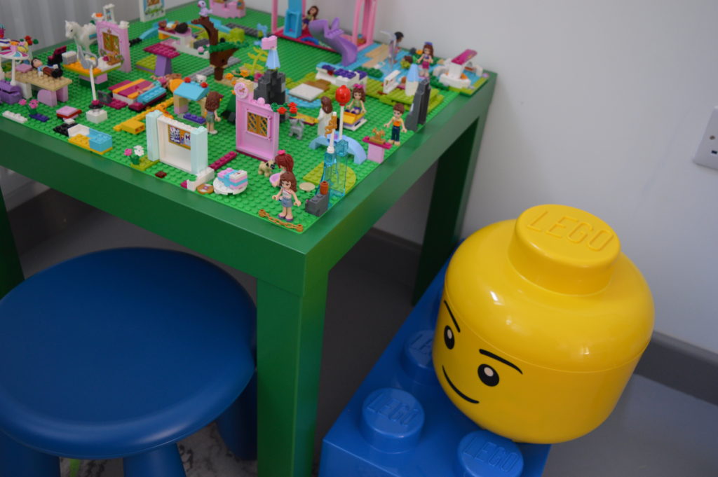 How to Ikea lack lego table hack Home Made Productions