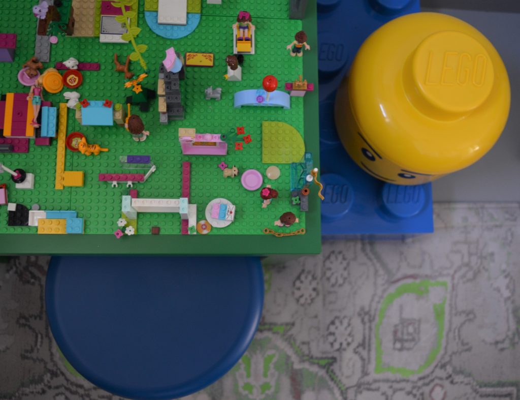 LEGO table with tray - IKEA Hackers