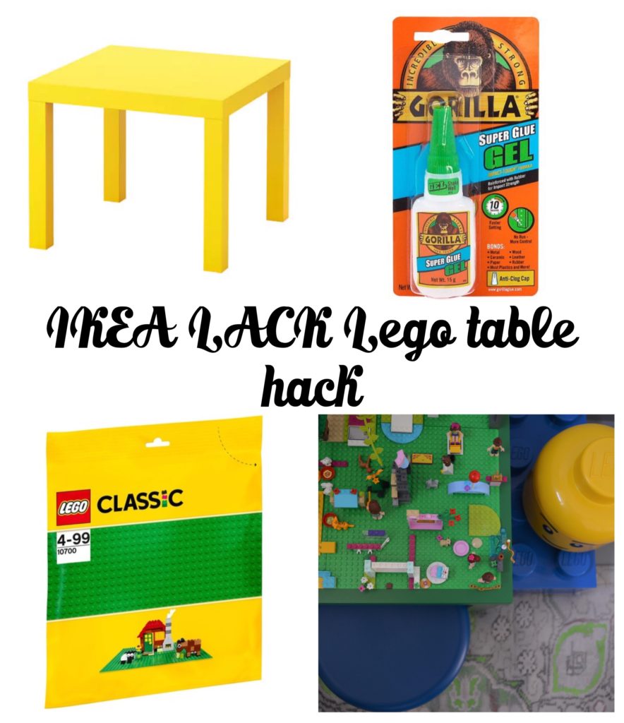 DIY Ikea Lego Table: aka The Super Secret Project: The Day the Glue Gun Let  Me Down 