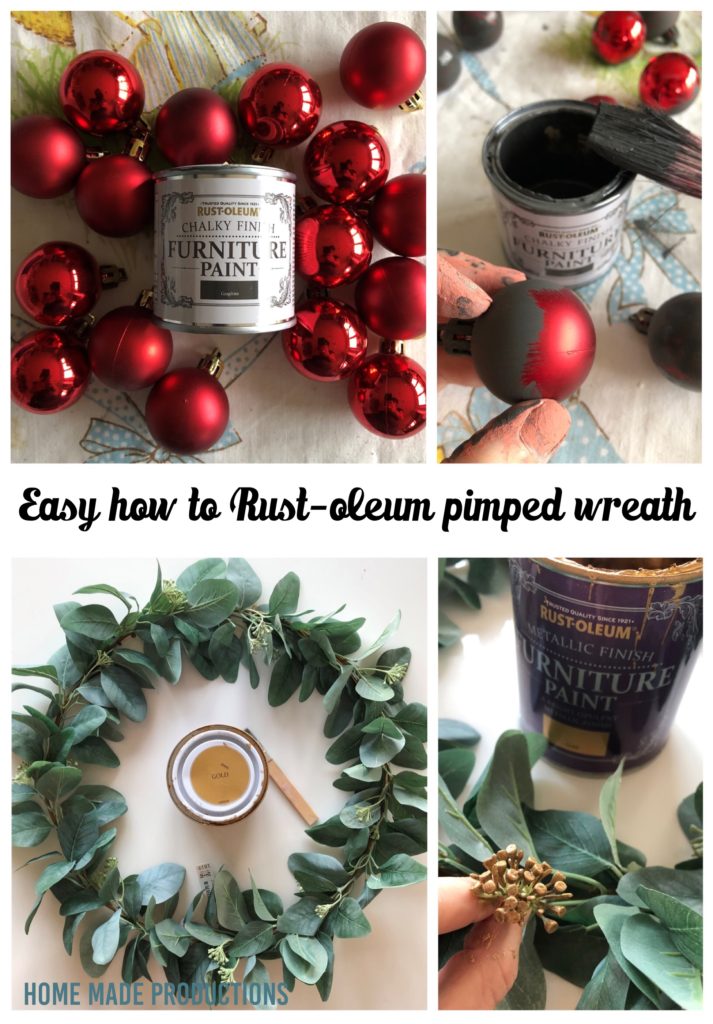 Rustoleum wreath how to Home Made Productions