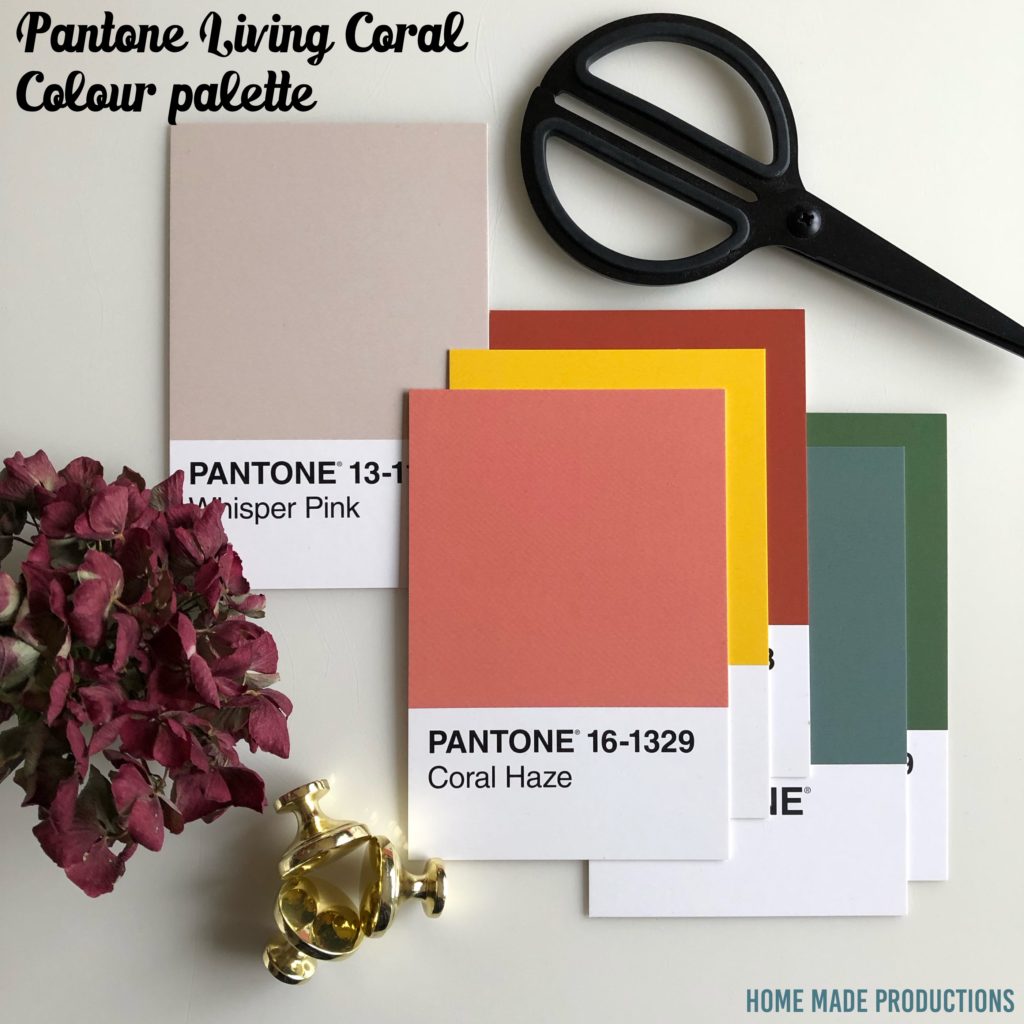 Pantone Living Coral Home Made Productions