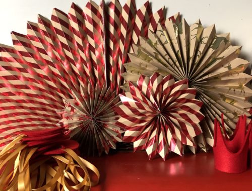 How to: make pinwheel decorations