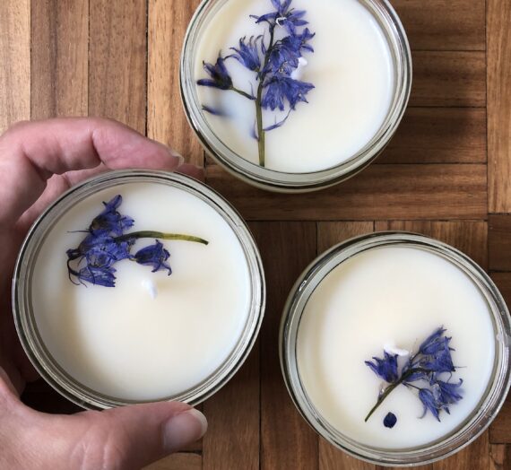How to: make upcycled GU pot candles