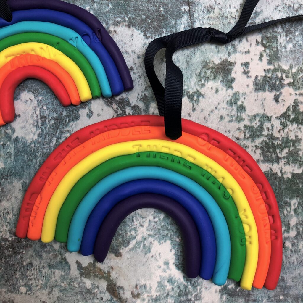 How to make a FIMO rainbow decoration