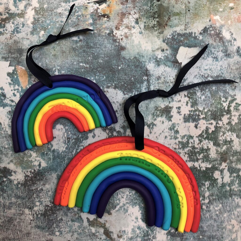 How to make a FIMO rainbow decoration