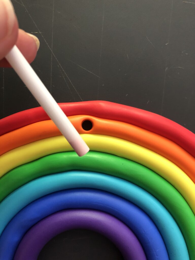 How to make a FIMO rainbow decoration