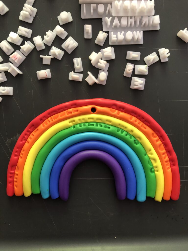 How to make a FIMO rainbow decoration